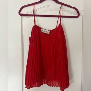 Abercrombie Pleated Tank Top